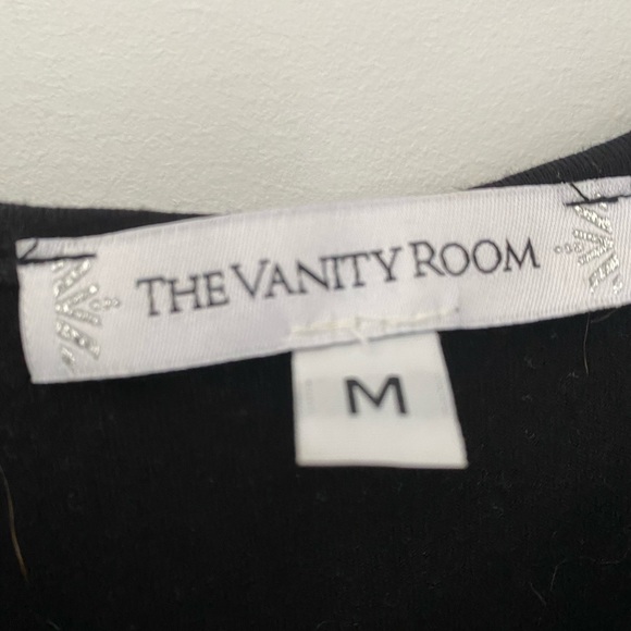 Vanity Room - Black Cold-shoulder waist dress - Picture 3 of 3